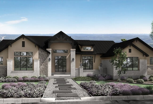 Hill Country Artisan Homes in the master-planned community of Travisso