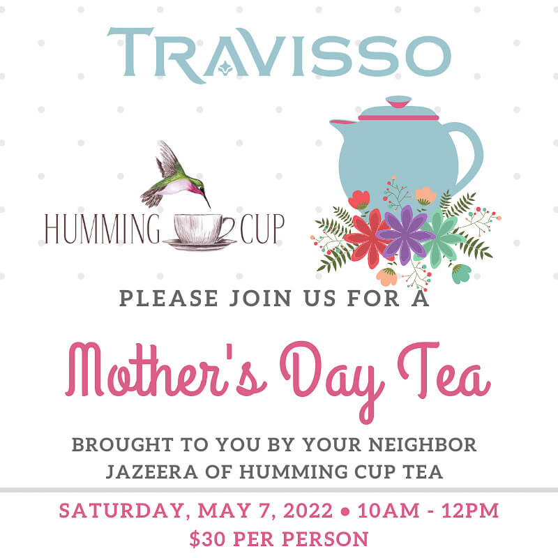 Mother's Day Tea Event Poster