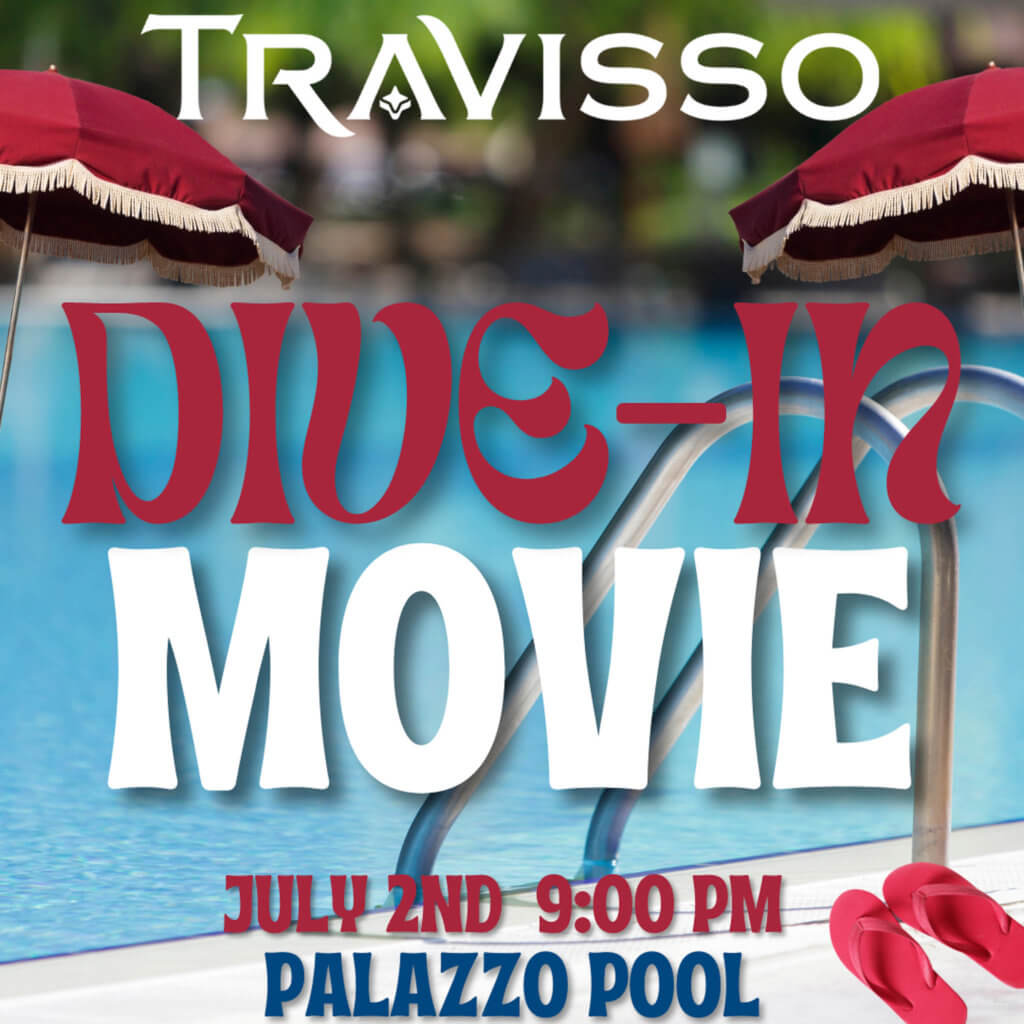 Movie at the Travisso Pool Announcement
